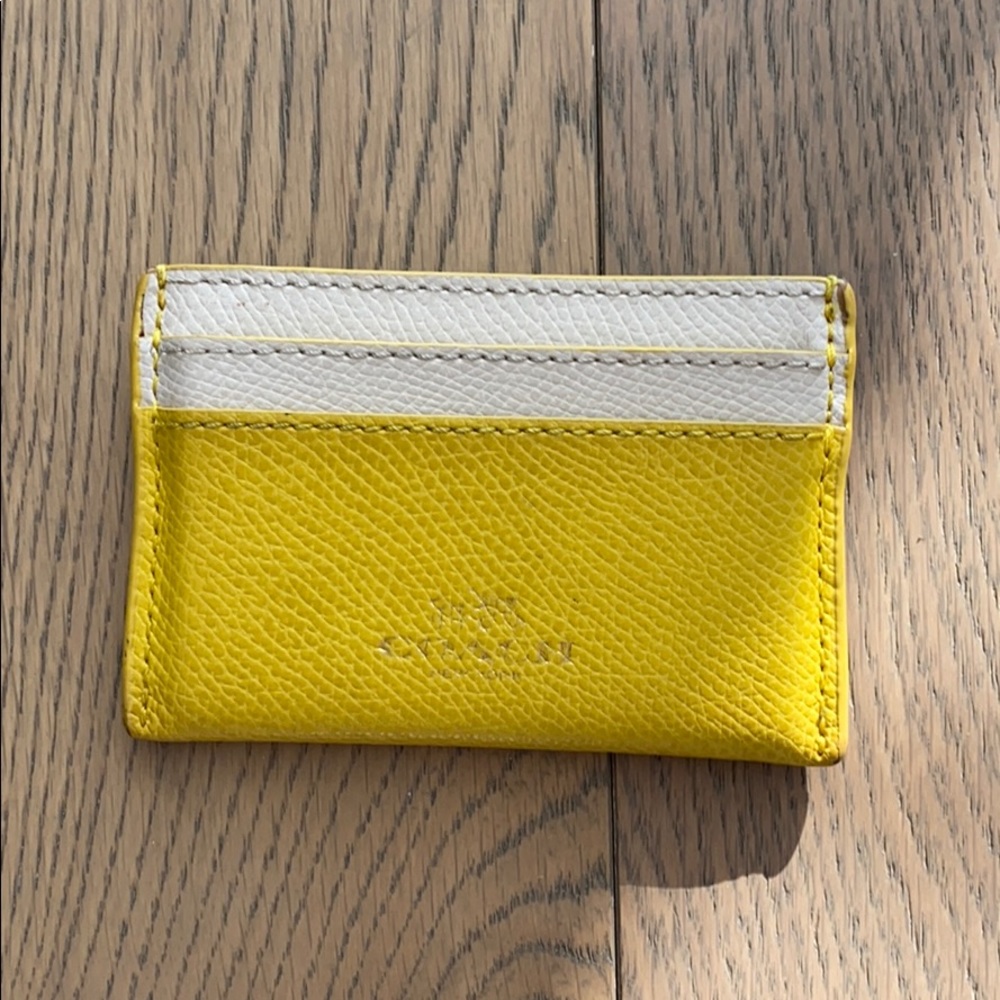 Coach card holder